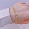 個性的なデザイン オシャレ度満点 綺麗め ブレスレット アクセサリー＜ins-3535＞