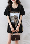 大好評 絶対流行 売れ筋 早い者勝ち カジュアル 2色選択 Tシャツ<U-11248>