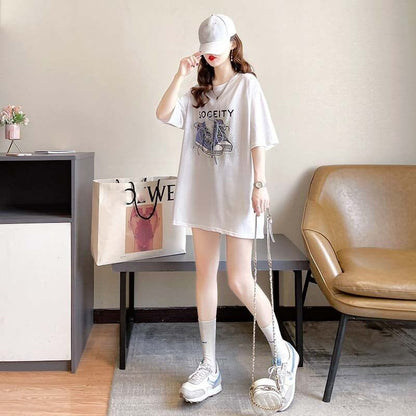 オシャレ度満点 プリント 今季大好評 Tシャツ カットソー トップス＜U-3281＞