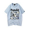売り切れ必至 カジュアル ファッション感満々 アバンギャルド プリント カップル 全7色 半袖 Tシャツ <U-9320>