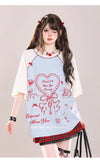 スウィート 絶対流行 今季マストバイ 早い者勝ち カジュアル 2色選択 Tシャツ<U-11665>
