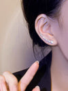 高級感溢れる 清純甘くて女子力UP 美感いっぱい ピアス アクセサリー＜U-12422＞
