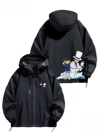 【春新作】【人気商品再入荷】大好評  撥水加工 プリントロゴ 3色展開 男女兼用 マウンテンパーカーU-12623