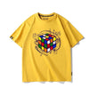 カジュアル プリント アバンギャルド 全7色 半袖 Tシャツ <U-11536>