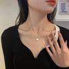 清純甘くて女子力UP 美感いっぱい 気質溢れる ネックレス アクセサリー＜isf-2926＞