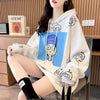 【店舗販促品】 プリント 美人度アップ パーカー 全3色＜U-4938＞