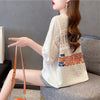 好感度満載 切り替え 美感いっぱい プリント Tシャツ カットソー＜U-3548＞