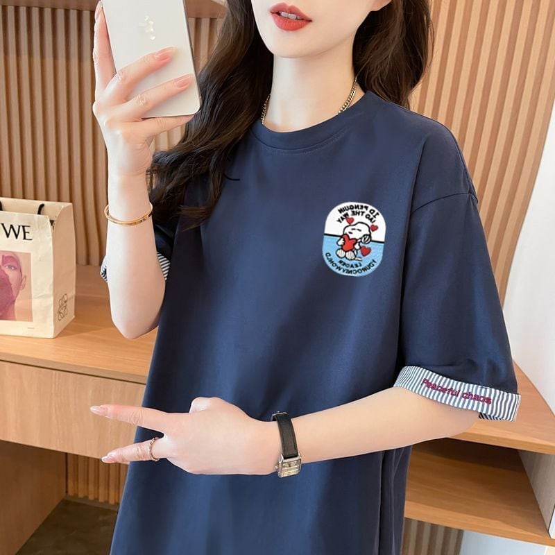着回し力抜群 好感度UP 海外トレンド カジュアル 全3色 半袖 Tシャツ ＜U-11668＞