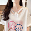 今季マストバイ スウィート 特別デザイン プリント 全2色 半袖Tシャツ<U-8538>