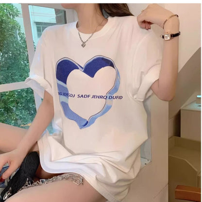 売り切れ必至 カジュアル 上質 ファッション プリント 半袖Tシャツ＜U-8586＞