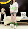 今季マストバイ プリント全3色 アバンギャルド 半袖Tシャツ＜U-8167＞