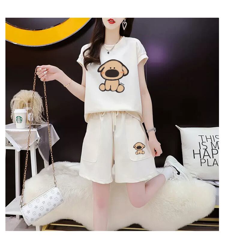 売り切れ必至  カジュアル スウェット全4色オーバーサイズトップス<U-4793> 半袖Ｔシャツⅹパンツセット全3色 <U-8266>