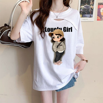大人可愛い カジュアル キュート 全3色 半袖Tシャツ カットソー ＜U-8602＞