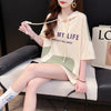 好感度UP 早い者勝ち 絶対流行 カジュアル 2色選択 Tシャツ<U-11678>