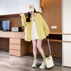 売れ筋 カジュアル ルーズ 着痩せ 男女兼用 シャツ U-13136