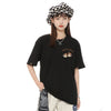 トレンドアイテム 男女兼用 カジュアル 半袖 Tシャツ F-13605
