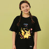男女兼用 合わせやすい プリント 半袖 Tシャツ F-13600