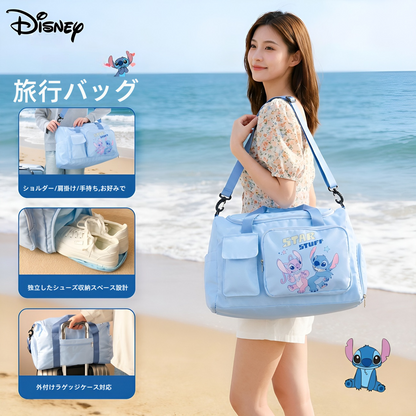 限定価格 旅行用 キャラクター柄 多ポケット ショルダー付き バッグ U-70000